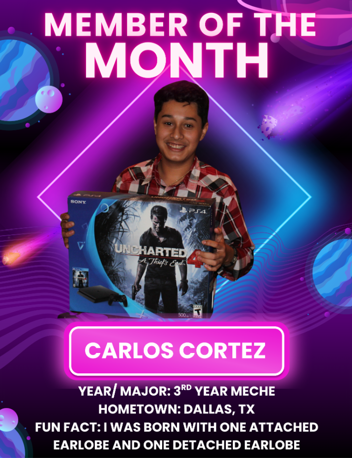 Member of the Month: First Last at a SHPE event